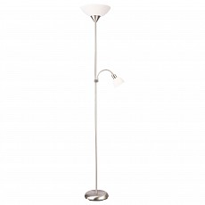 Торшер с подсветкой arte lamp duetto a9569pn-2ss